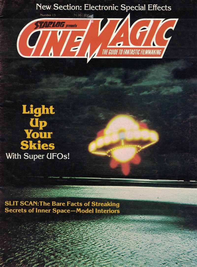 CINEMAGIC magazine side cover Issue 13  1981