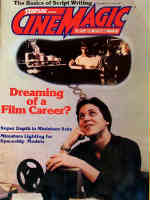 CINEMAGIC magazine side cover Issue 15  1982