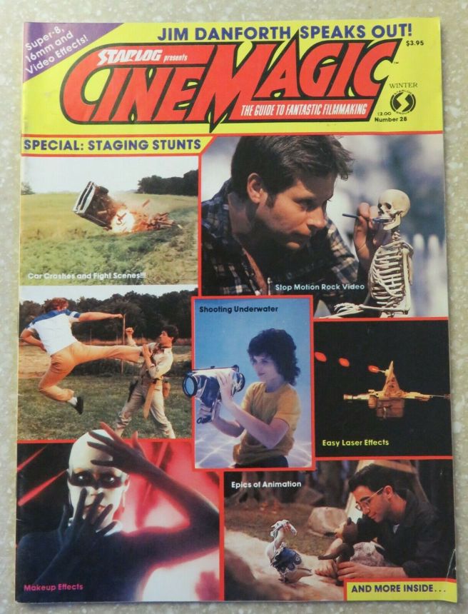 CINEMAGIC magazine side cover Issue 26  1984