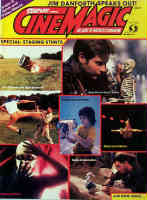 CINEMAGIC magazine side cover Issue 28  1985
