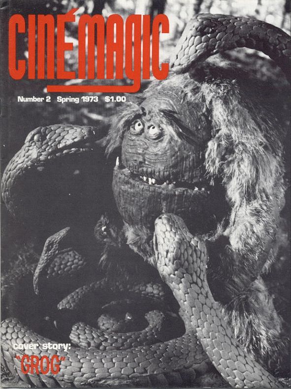 CINEMAGIC (DOHLER) magazine side cover Issue 2 Spring 1973