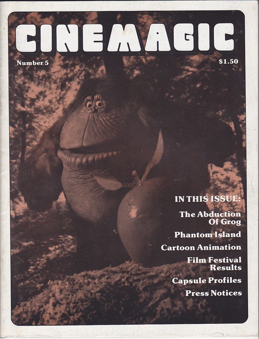 CINEMAGIC (DOHLER) magazine side cover Issue 5 Winter 1975