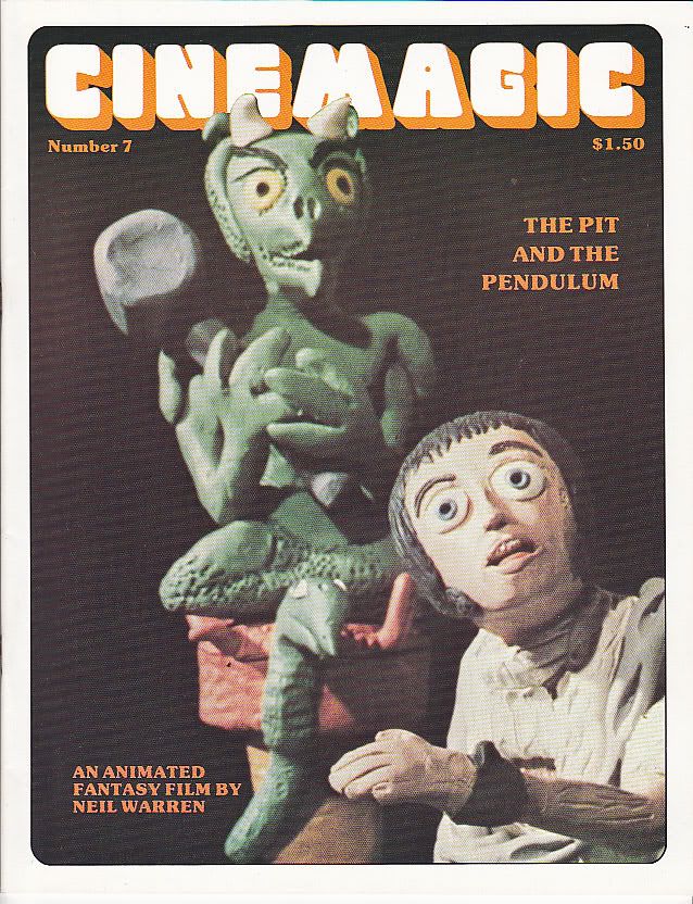 CINEMAGIC (DOHLER) magazine side cover Issue 7 Summer 1976
