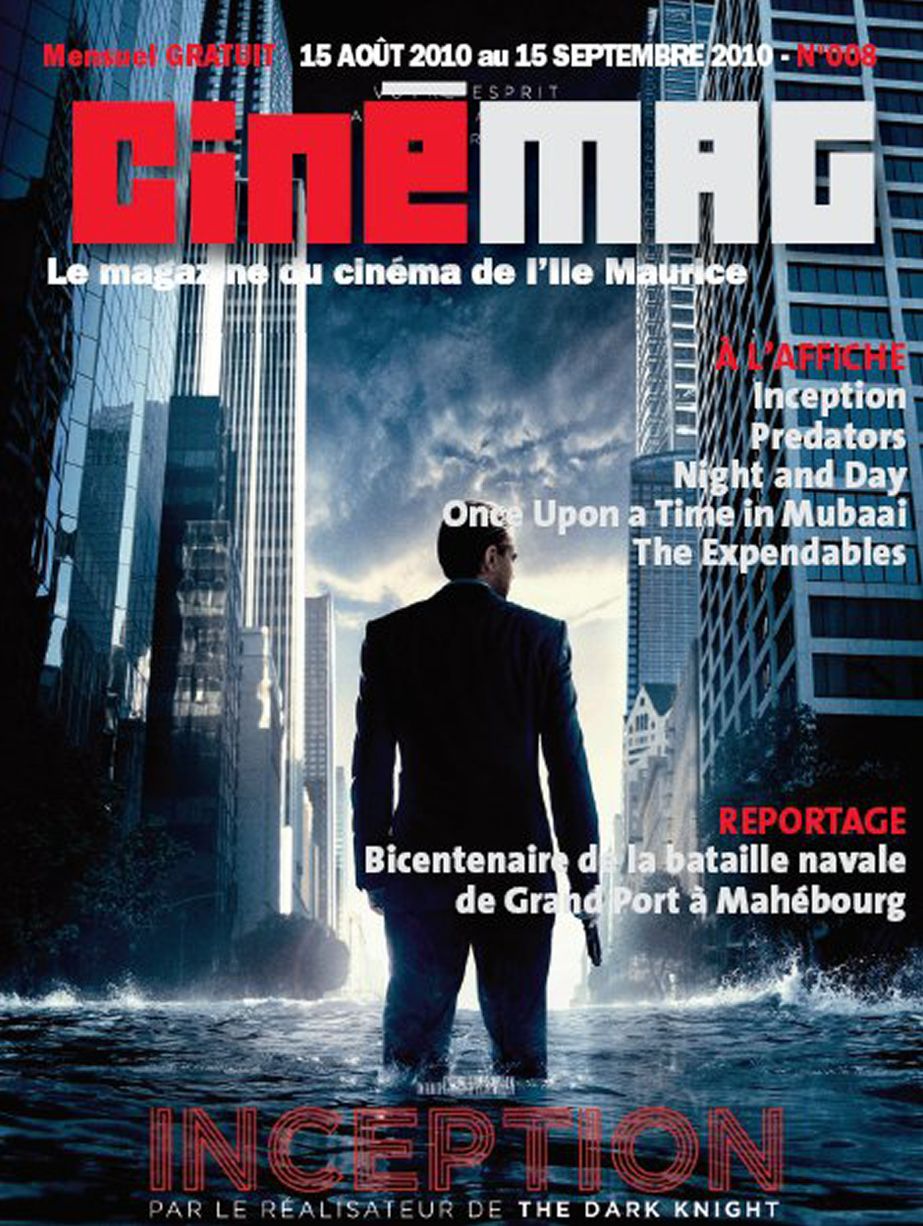 CINEMAG (MU) magazine side cover Issue 8 15 August 2010