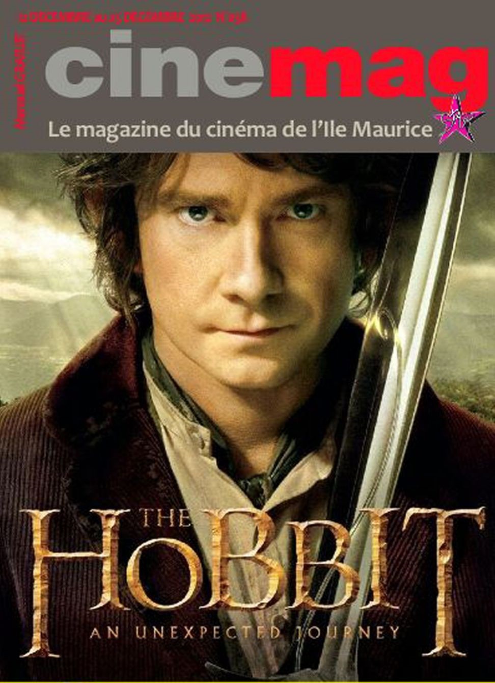 CINEMAG (MU) magazine side cover Issue 38 12 December 2012
