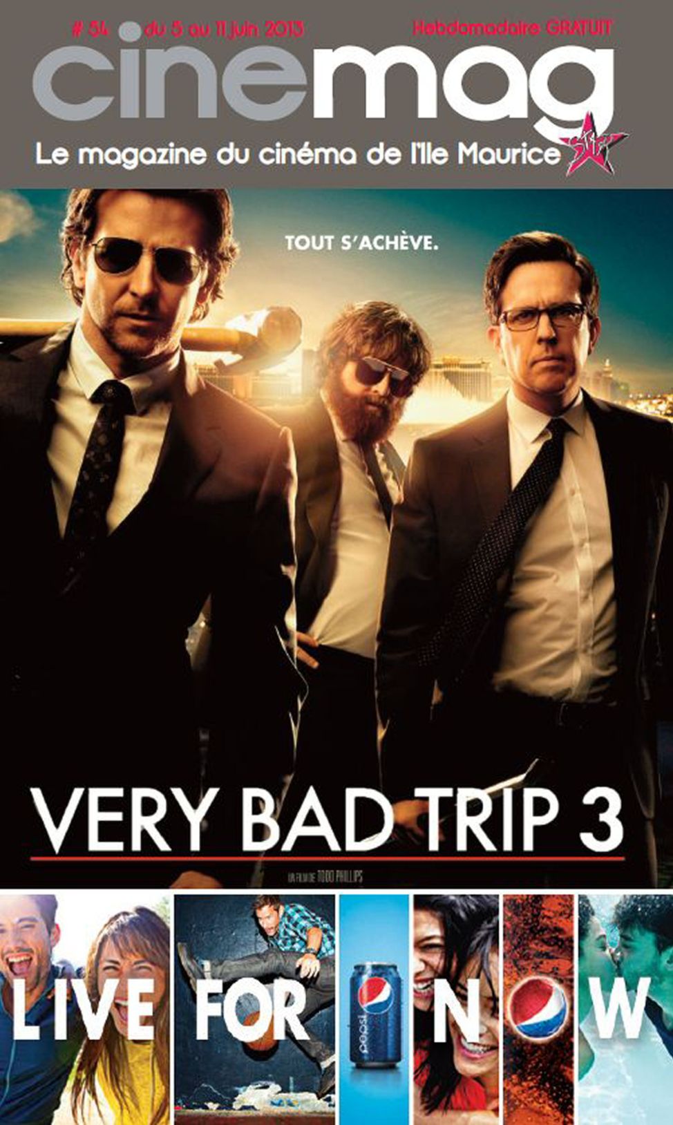 CINEMAG (MU) magazine side cover Issue 54 5 June 2013