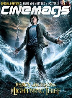 CINEMAGS magazine side cover Issue 127 February 2010