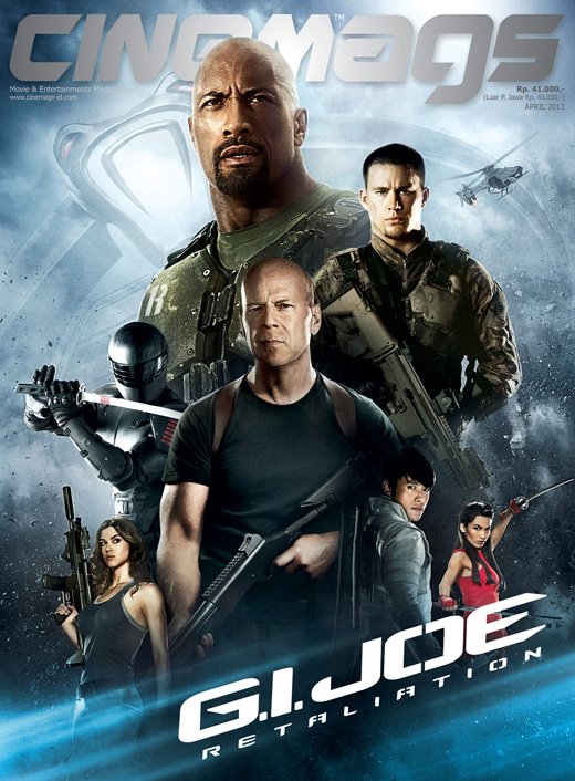 CINEMAGS magazine side cover Issue 165 April 2013