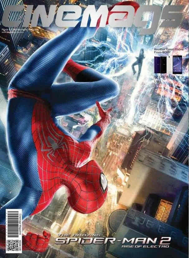 CINEMAGS magazine side cover Issue 178 May 2014