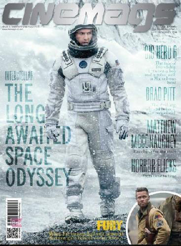 CINEMAGS magazine side cover Issue 184 November 2014