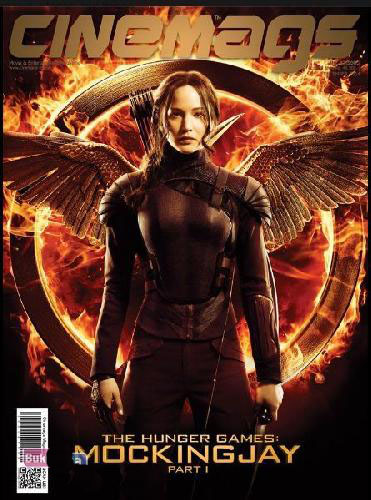 CINEMAGS magazine side cover Issue 185 December 2014