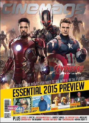 CINEMAGS magazine side cover Issue 187 February 2015