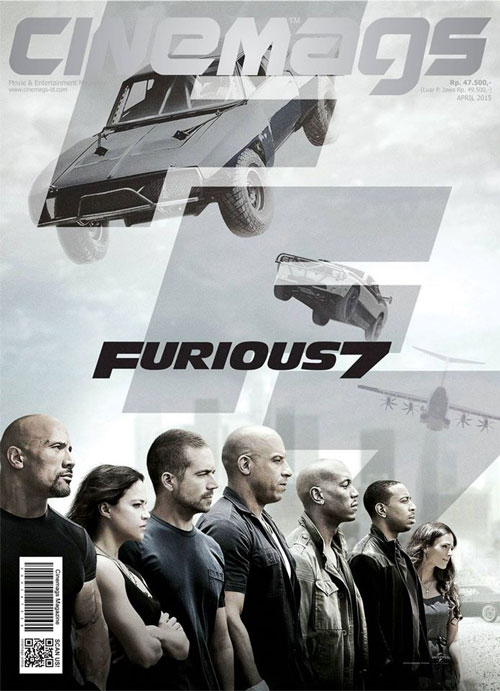 CINEMAGS magazine side cover Issue 189 April 2015