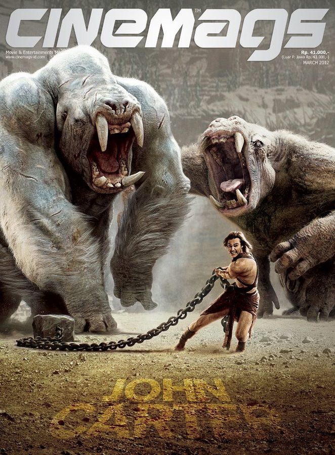 CINEMAGS magazine side cover Issue 152 March 2012