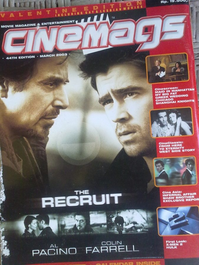 CINEMAGS magazine side cover Issue 44 March 2003
