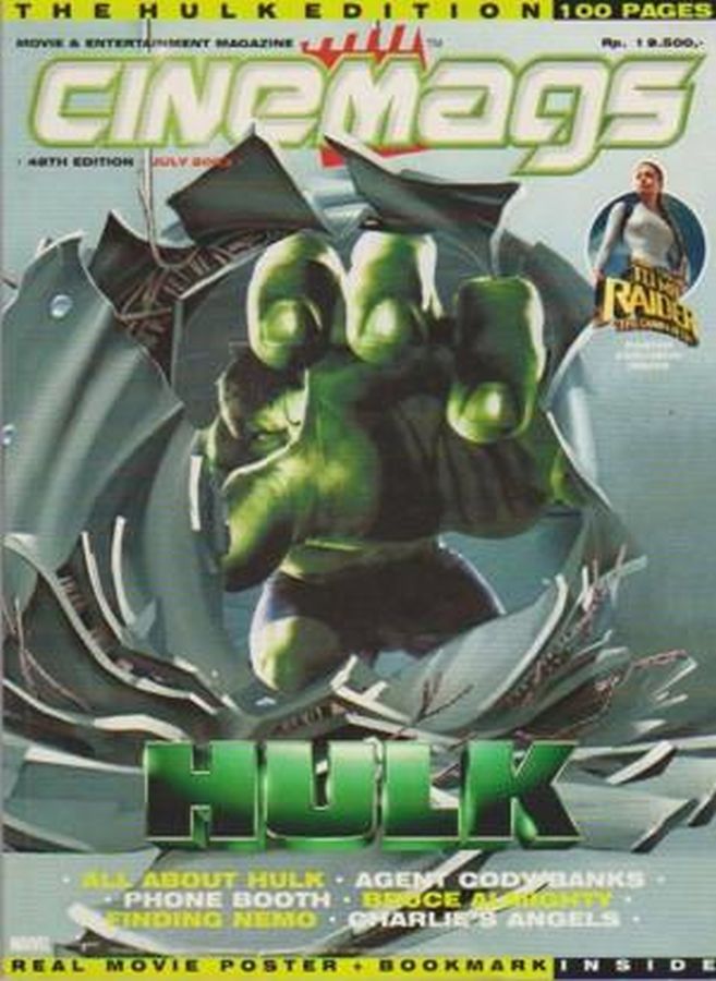CINEMAGS magazine side cover Issue 48 July 2003