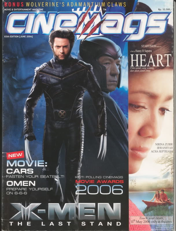 CINEMAGS magazine side cover Issue 83 June 2006