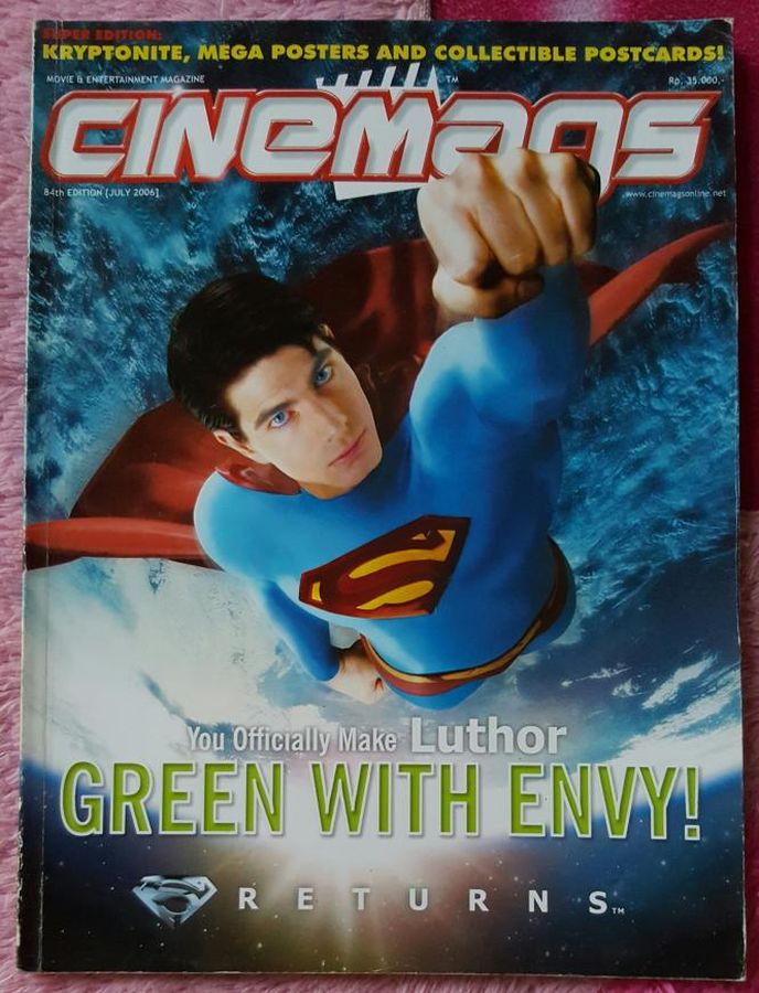 CINEMAGS magazine side cover Issue 84 July 2006