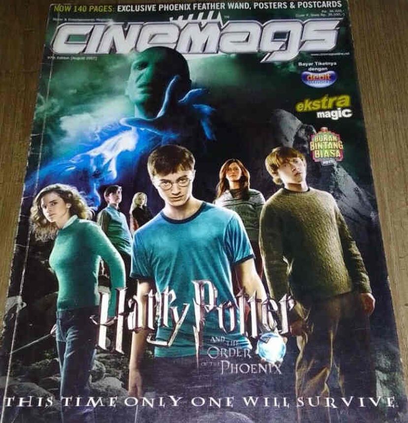 CINEMAGS magazine side cover Issue 97  August 2007