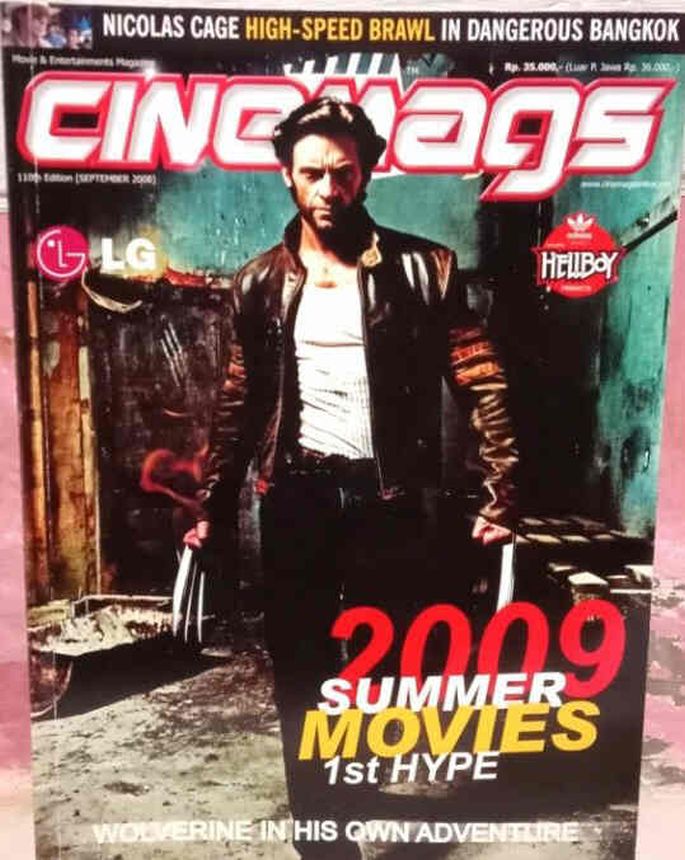CINEMAGS magazine side cover Issue 110  September 2008