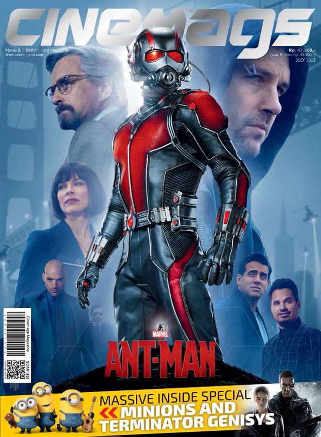 CINEMAGS magazine side cover Issue 192 July 2015