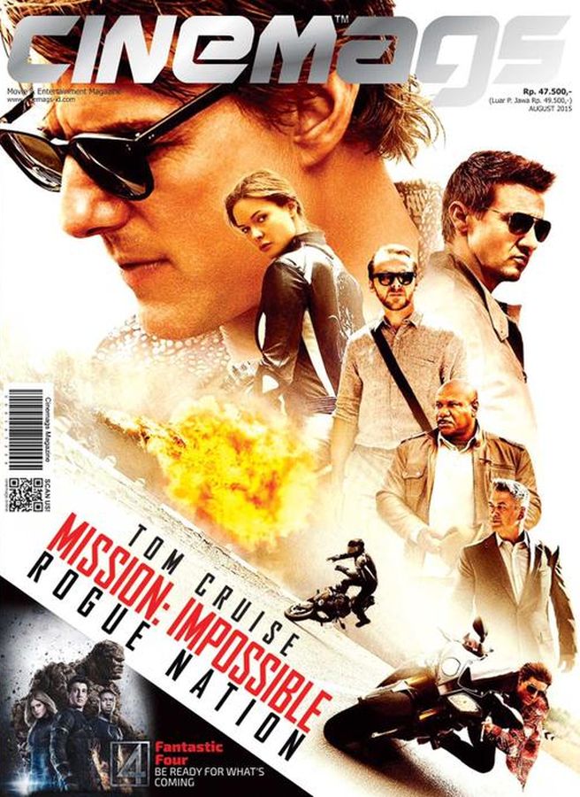 CINEMAGS magazine side cover Issue 193 August 2015