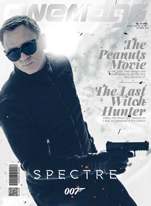 CINEMAGS magazine side cover Issue 196 October 2015