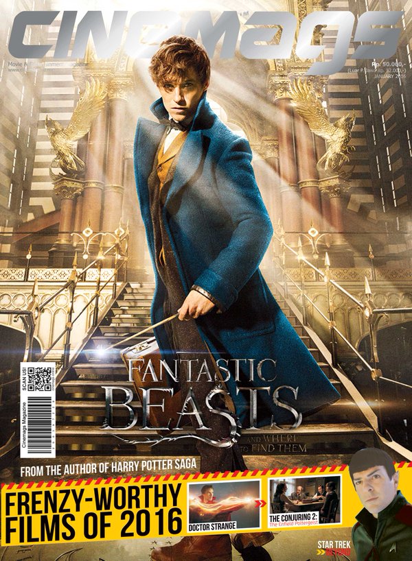 CINEMAGS magazine side cover Issue 199 February 2016