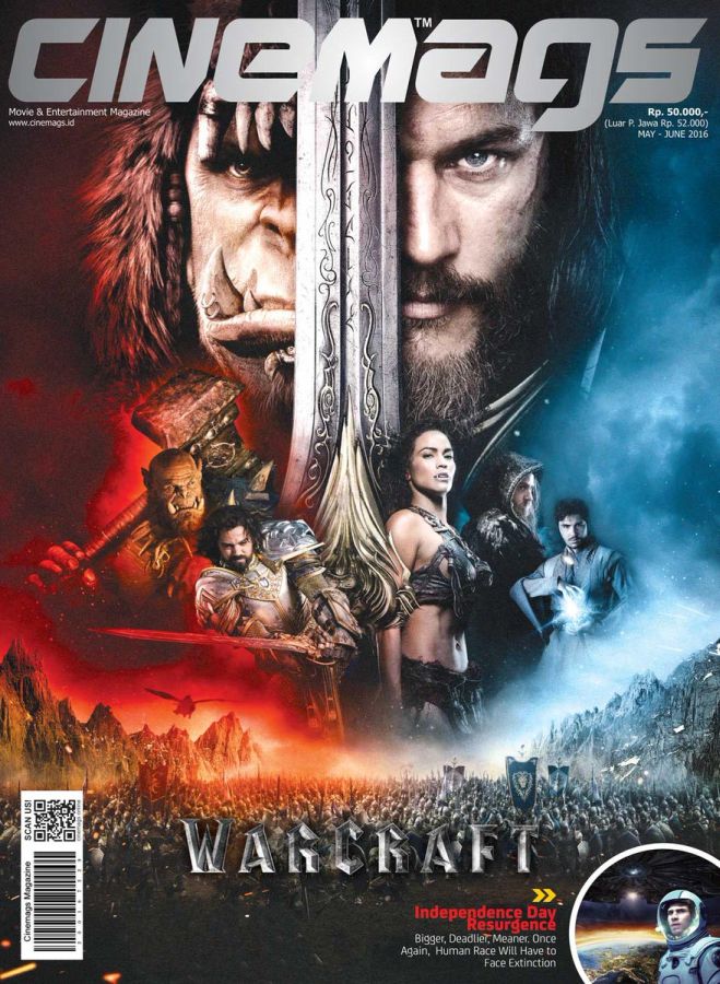 CINEMAGS magazine side cover Issue 202 May/June 2016