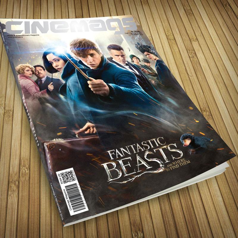 CINEMAGS magazine side cover Issue 207 November 2016