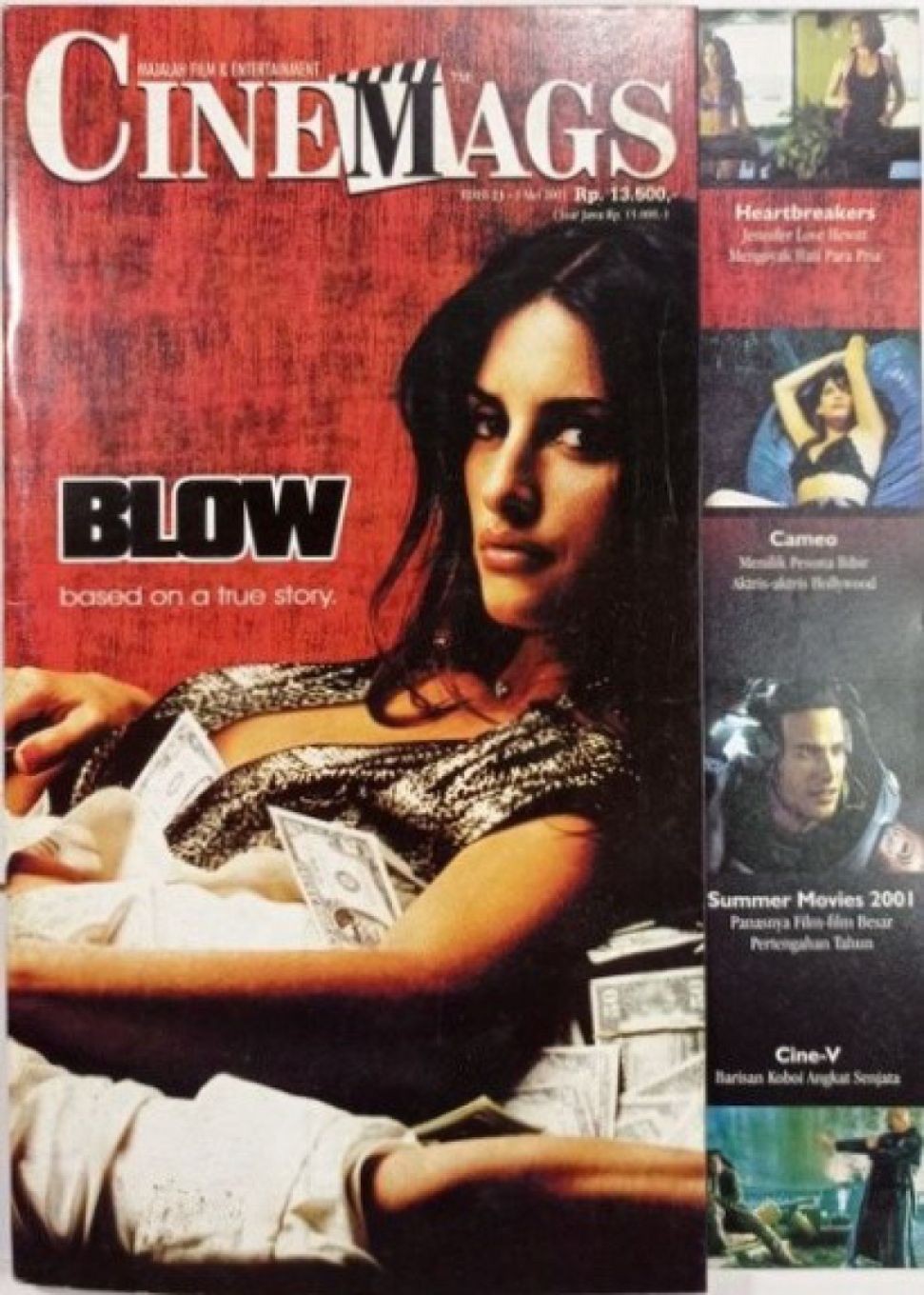 CINEMAGS magazine side cover Issue 23  May 2001