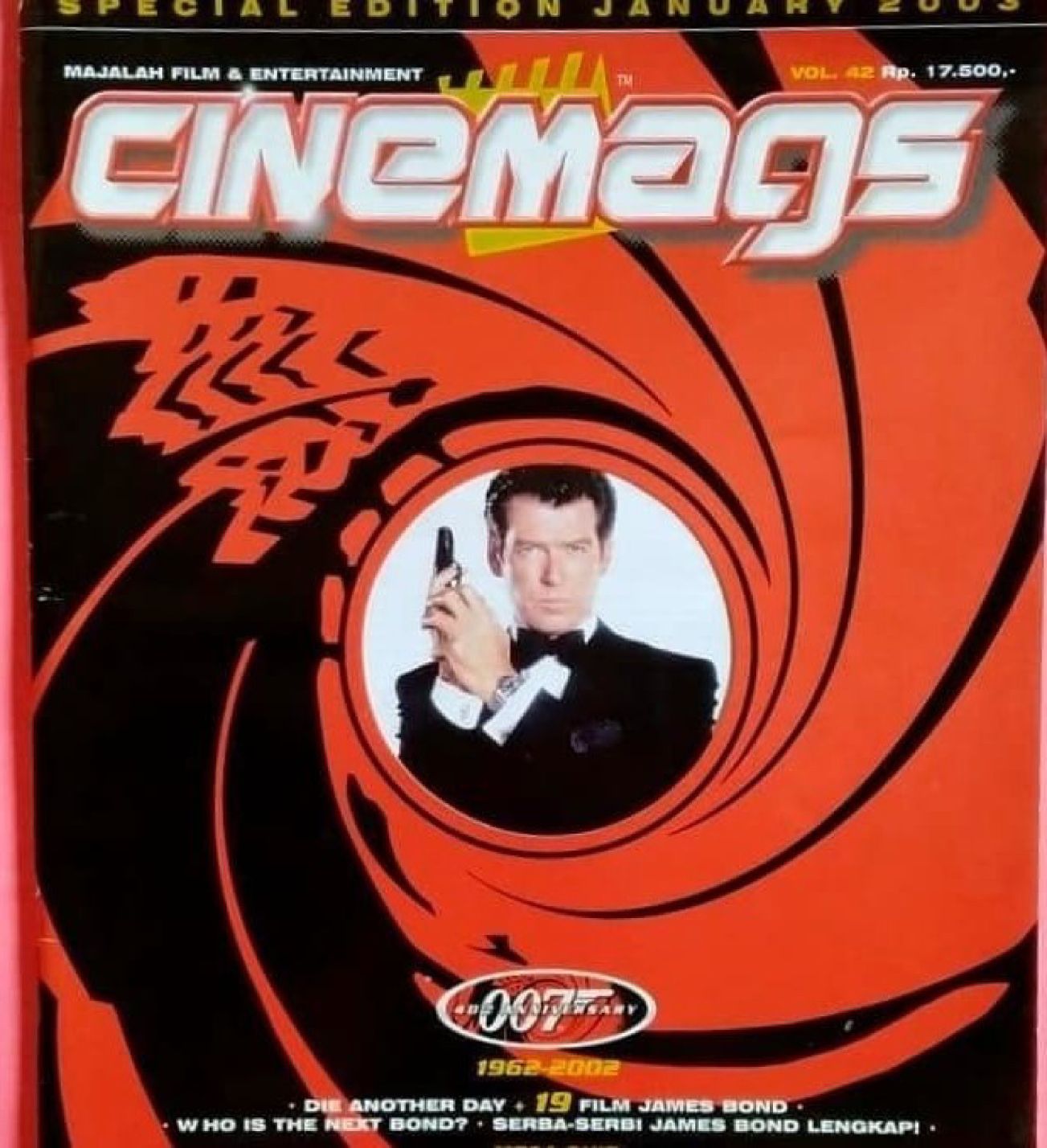 CINEMAGS magazine side cover Issue 42  January 2003