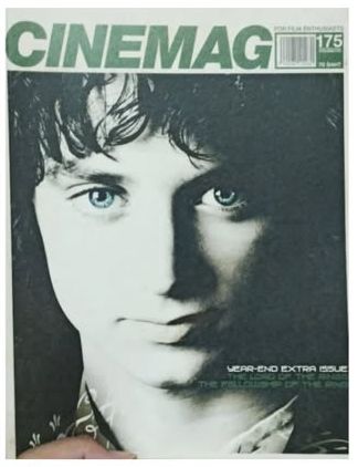 CINEMAG (Thai) magazine side cover Issue 175   2001