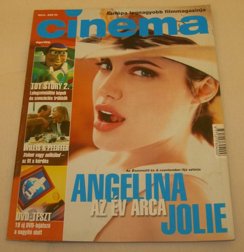 CINEMA (Hu) magazine side cover April 2000