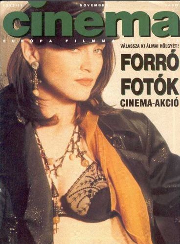 CINEMA (Hu) magazine side cover November 1992