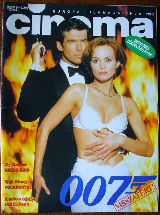 CINEMA (Hu) magazine side cover December 1995