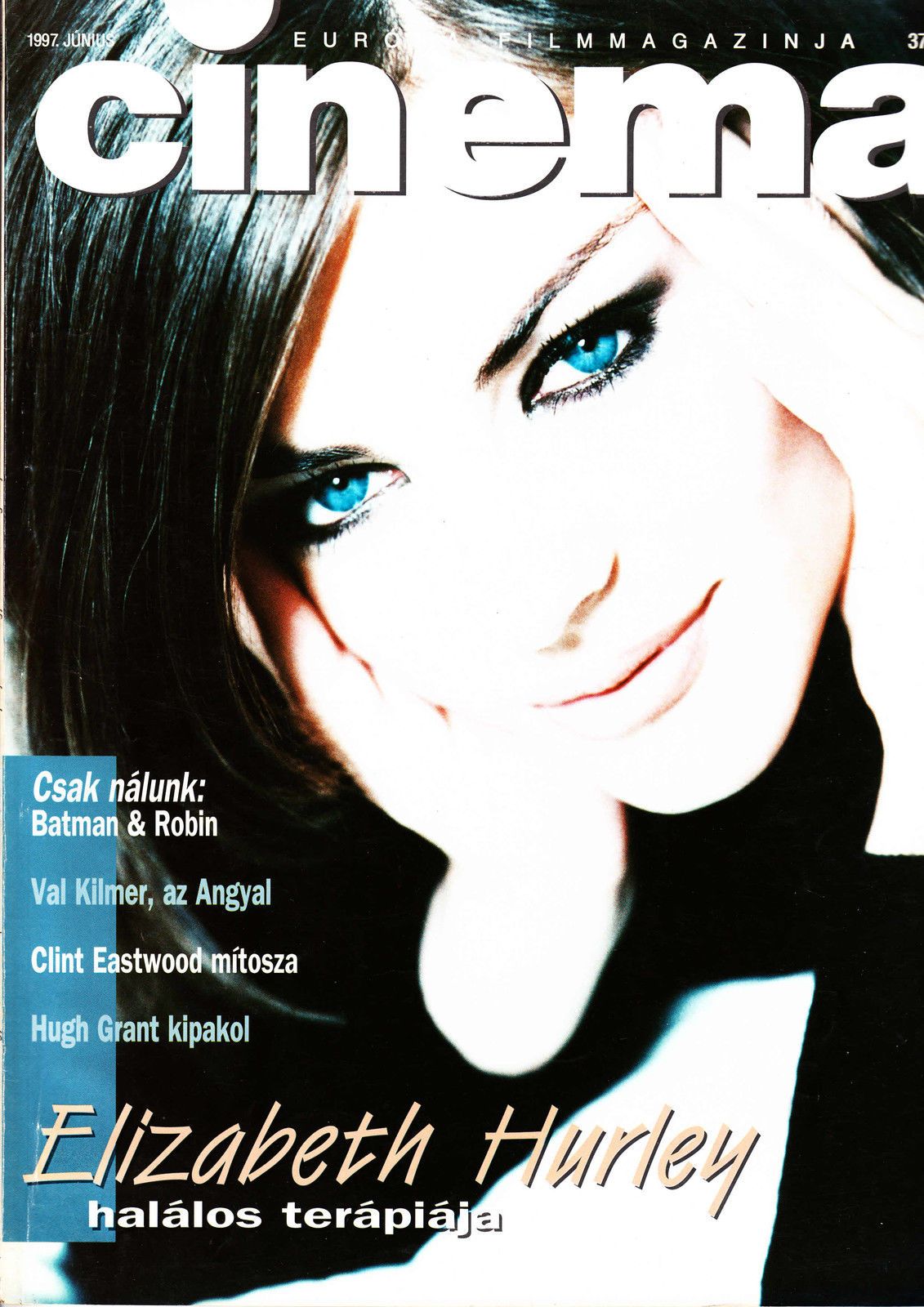 CINEMA (Hu) magazine side cover June 1997
