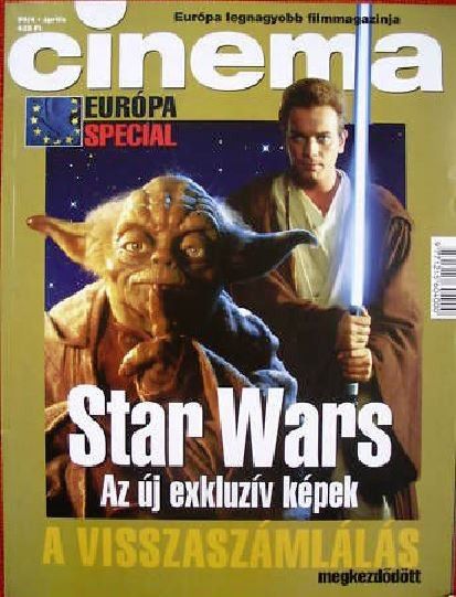 CINEMA (Hu) magazine side cover April 1999