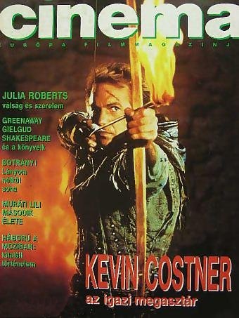 CINEMA (Hu) magazine side cover Issue 1 December 1991
