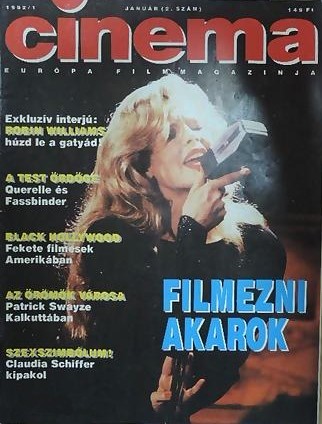 CINEMA (Hu) magazine side cover January 1992