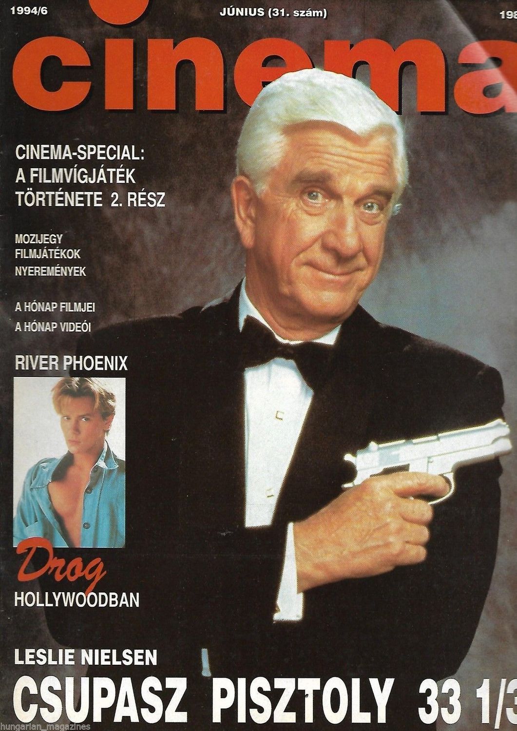 CINEMA (Hu) magazine side cover June 1994