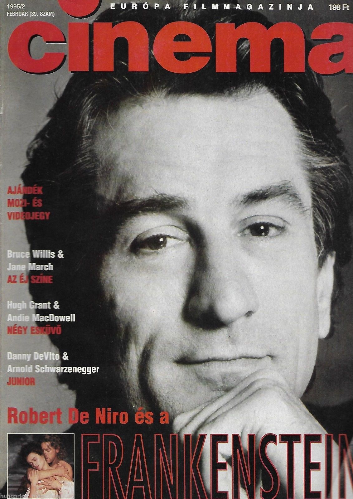 CINEMA (Hu) magazine side cover February 1995