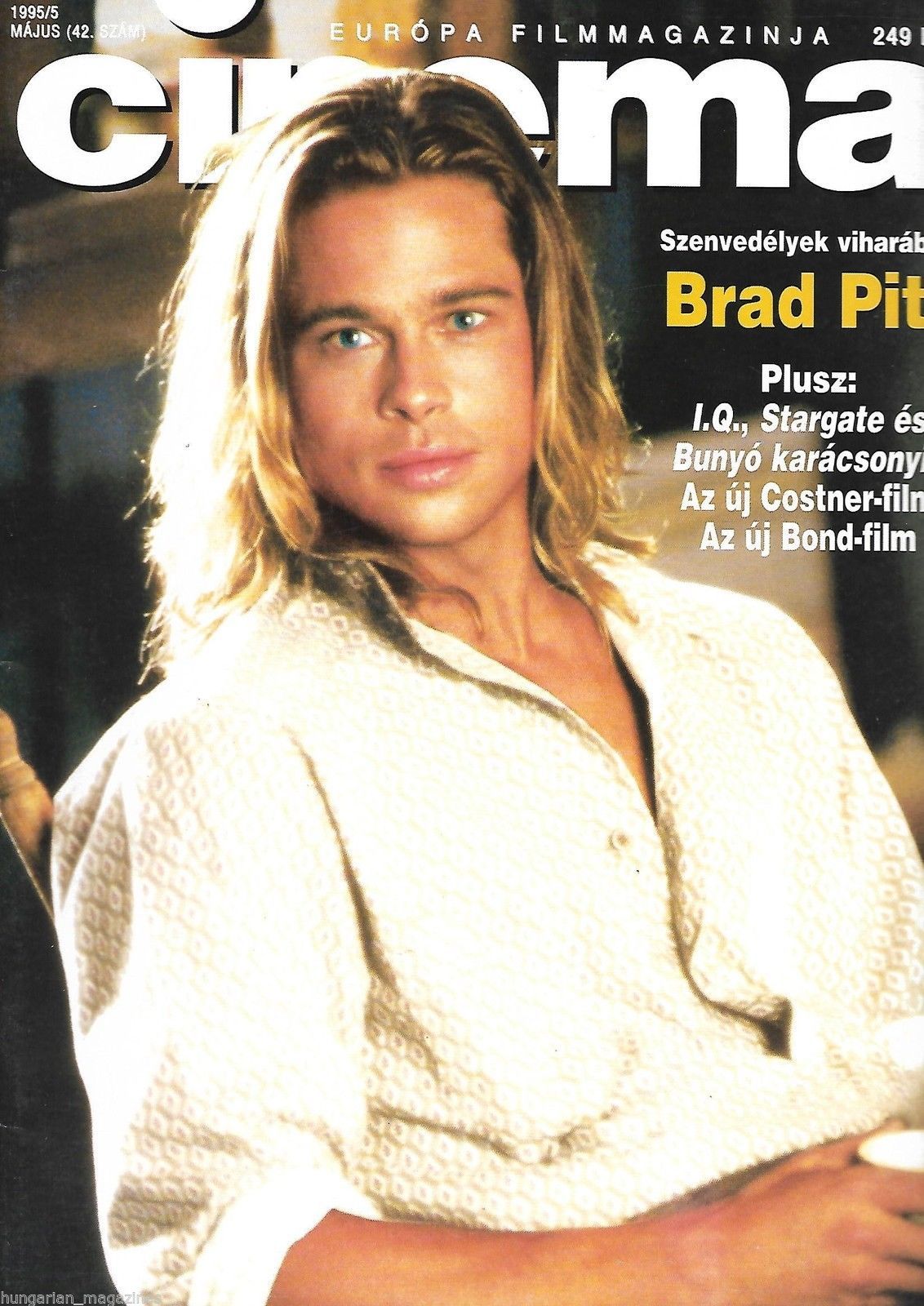 CINEMA (Hu) magazine side cover May 1995