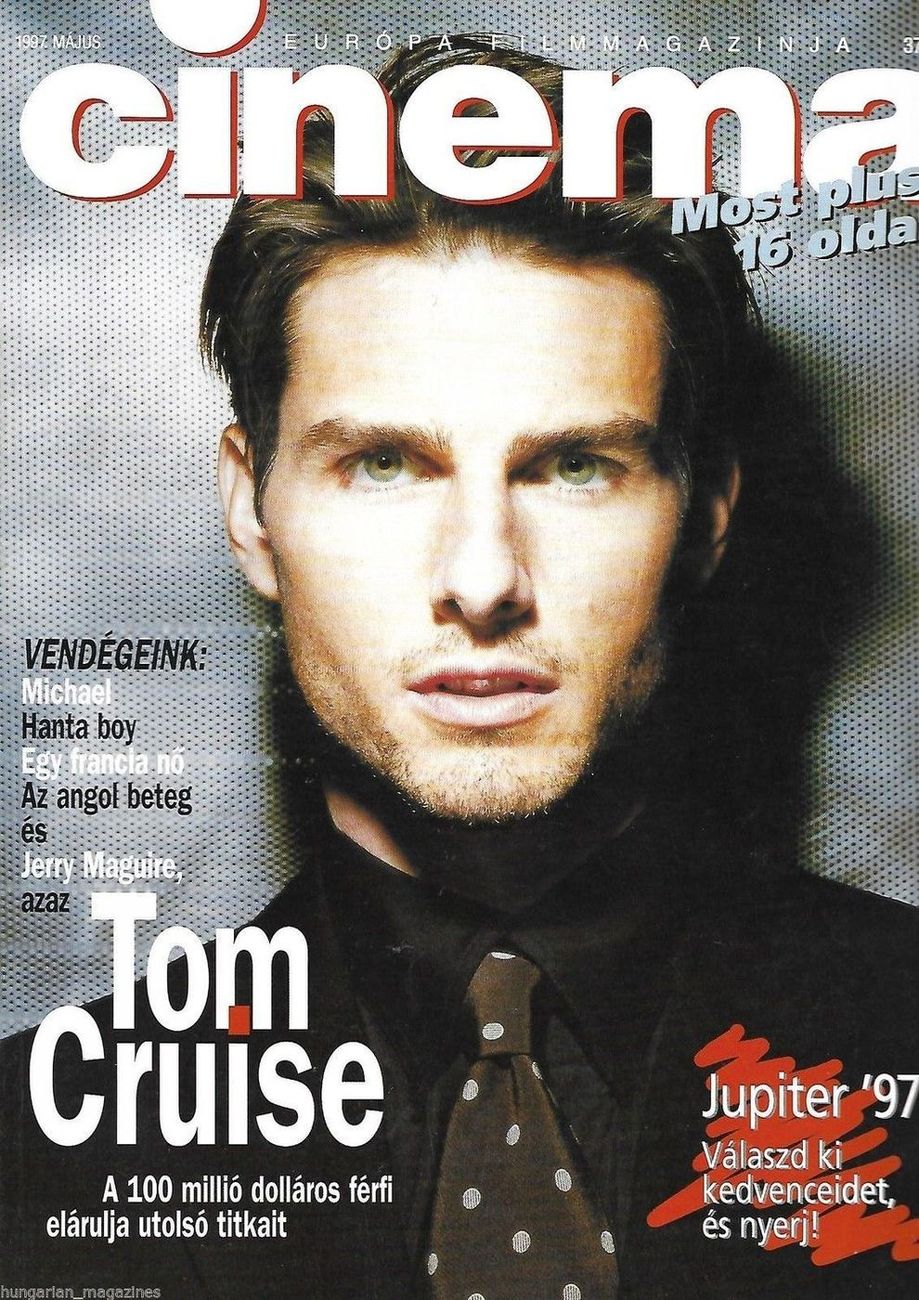 CINEMA (Hu) magazine side cover May 1997