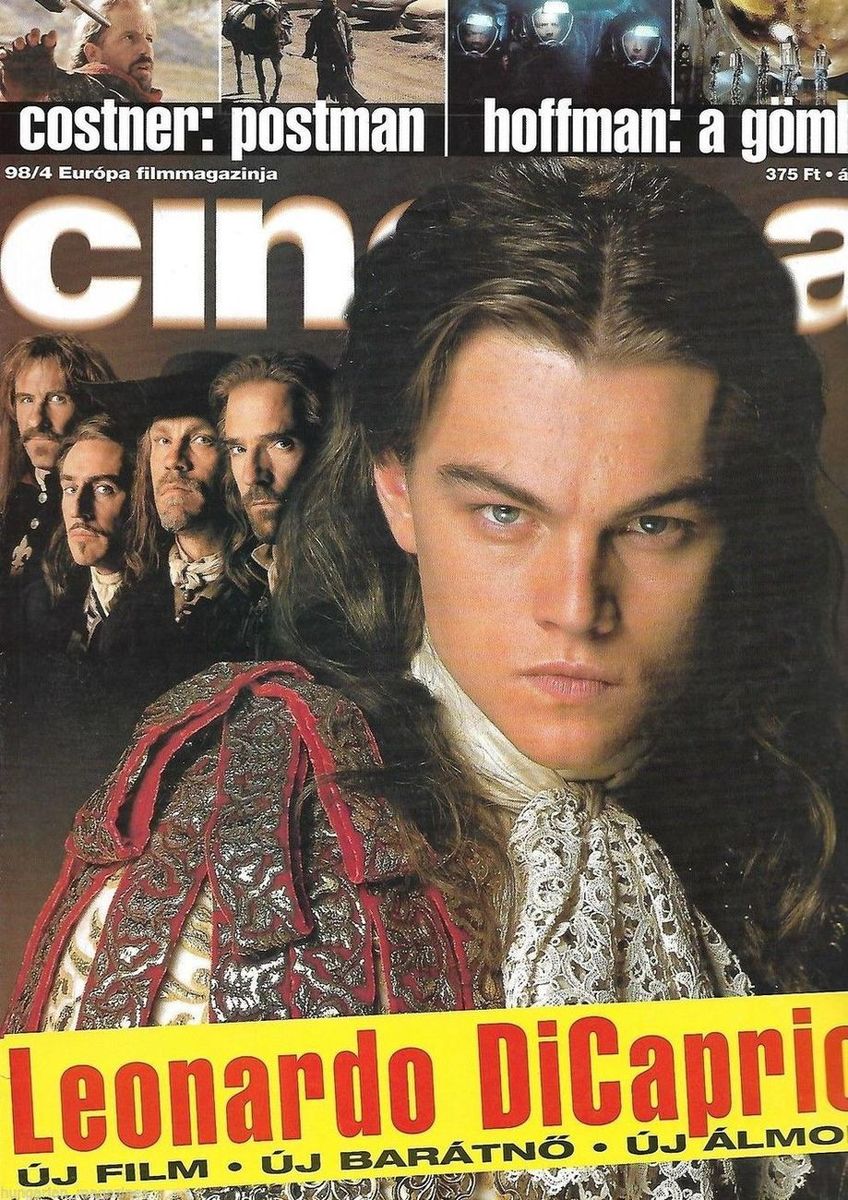 CINEMA (Hu) magazine side cover April 1998