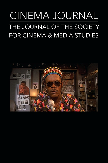 CINEMA JOURNAL magazine side cover  Vol 53 No 4 Summer 2014