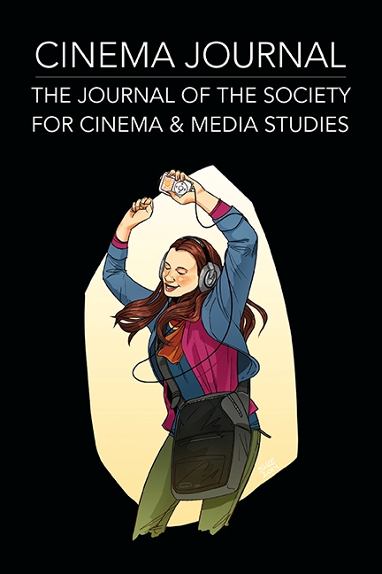 CINEMA JOURNAL magazine side cover  Vol 54 No  3 Spring 2015