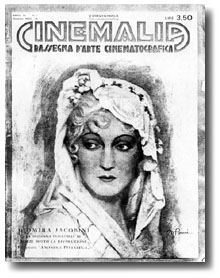 CINEMALIA magazine side cover Issue 1 December 1927