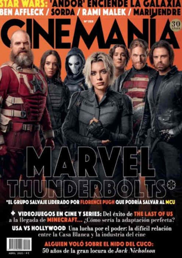 CINEMANIA magazine side cover Issue 356  May 2025