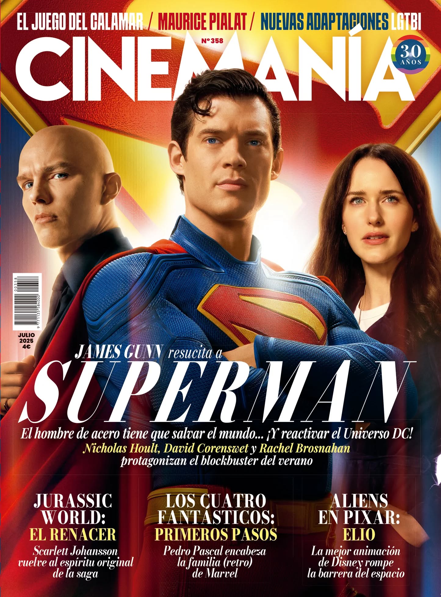 CINEMANIA magazine side cover Issue 358  July 2025